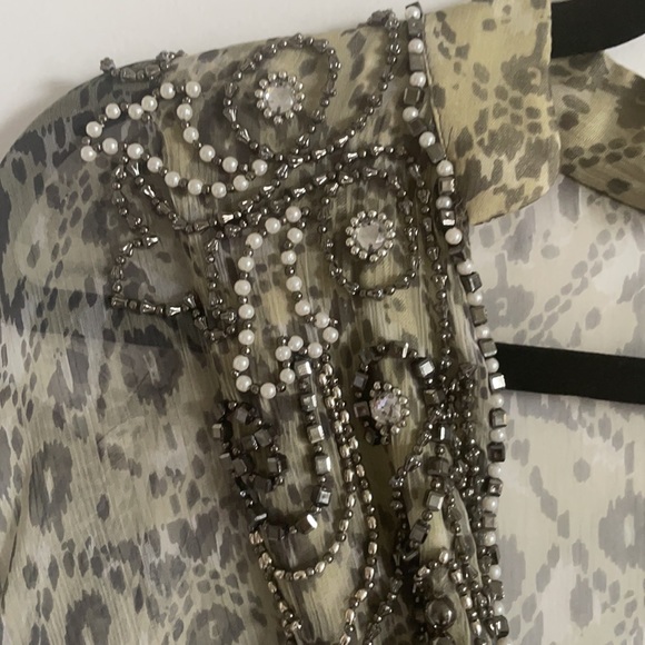 Monique Leshman beaded tunic - Picture 3 of 6